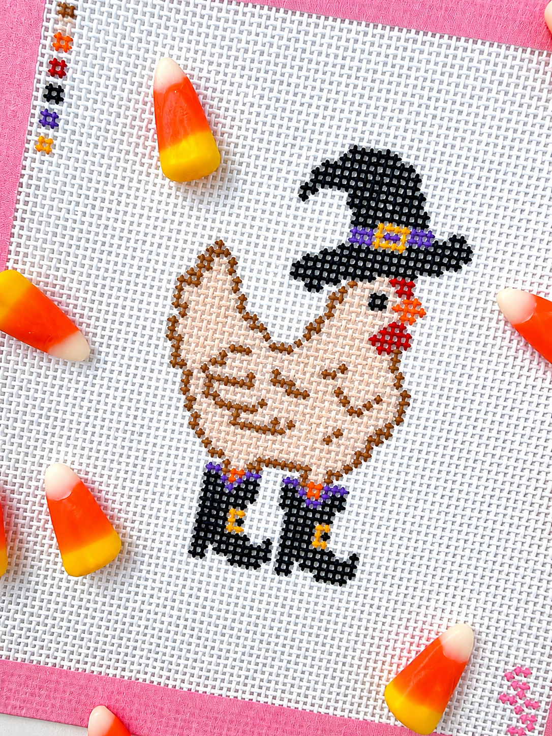 Chick-Or-Treat Canvas