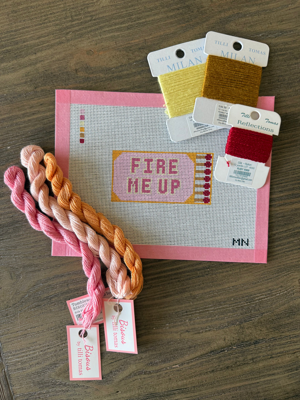 Fire Me Up Matchbox Canvas