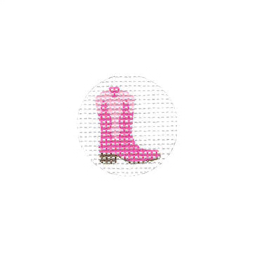 Mini Cowgirl Boot Canvas