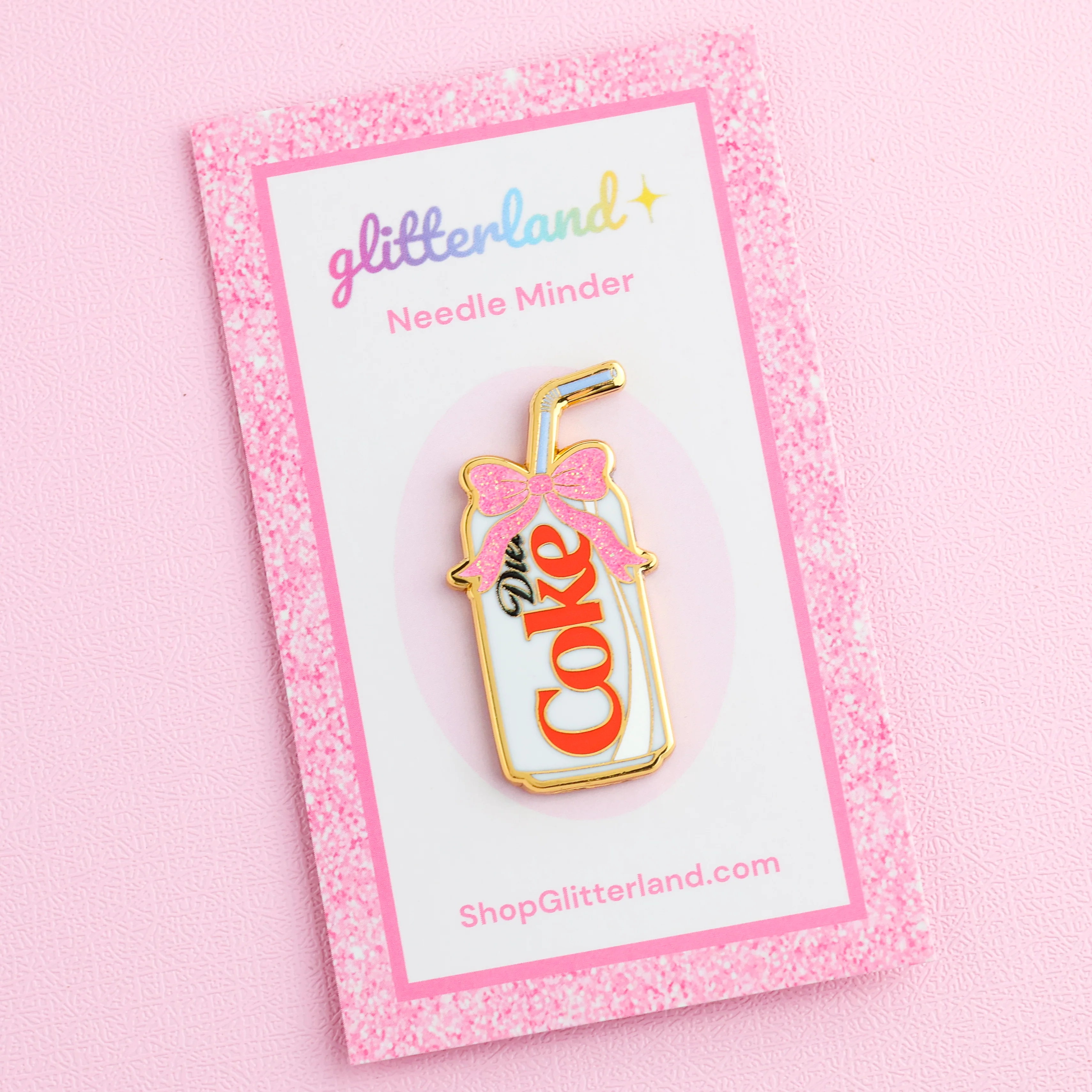 Diet Soda Can Needle Minder