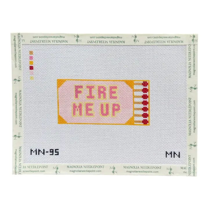 Fire Me Up Matchbox Canvas